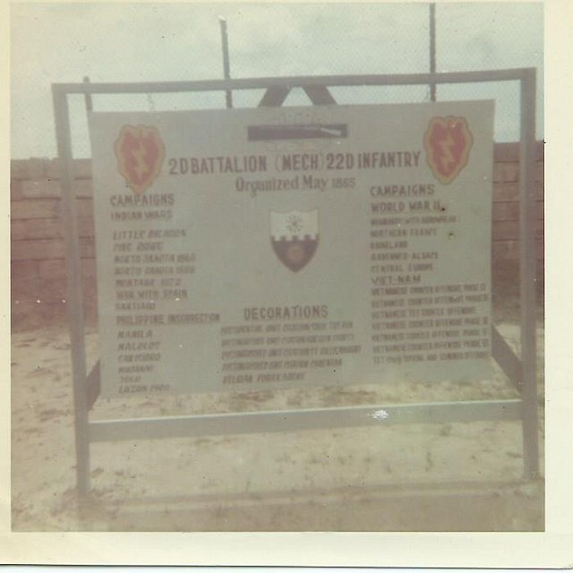 VN 25th Infantry Sign
